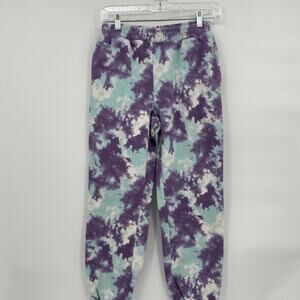 Art Class Tie Dye Jogger Pants Casual Purple Blue Size Girls XL 14/16